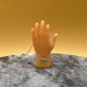 Vintage cruise ship pendant necklace chain 925 - 00H02P